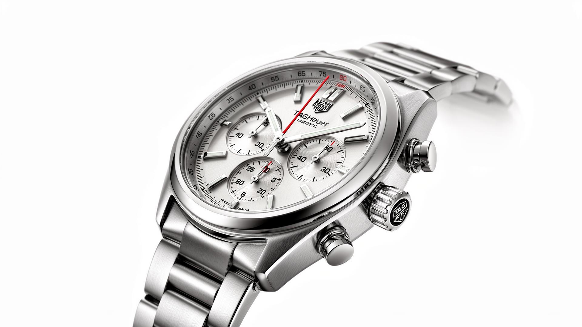 Luxury TAG Heuer chronograph wristwatch
